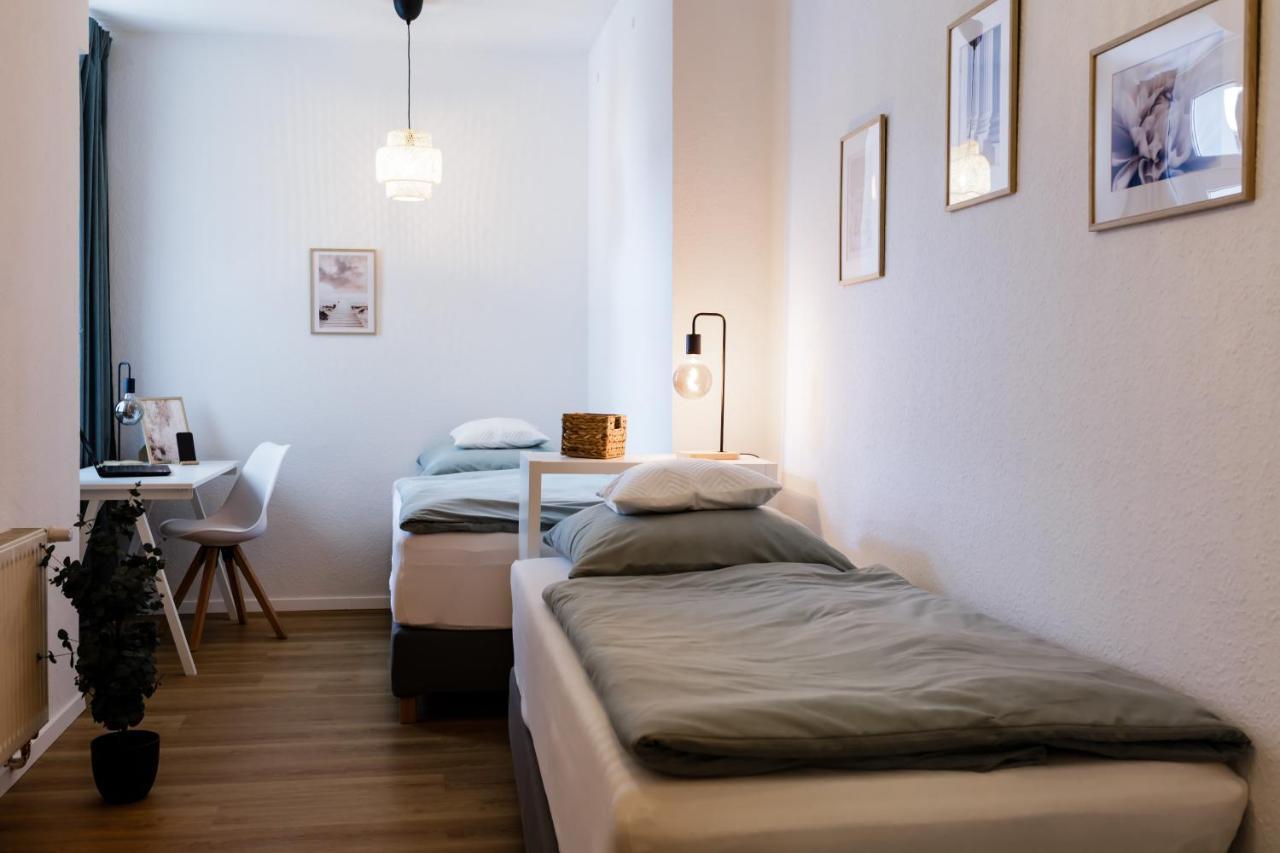 Modernes Apartment Lieblingsfleck I 2 Schlafzimmer I 4 Betten I Zentrumsnah Eberswalde エクステリア 写真